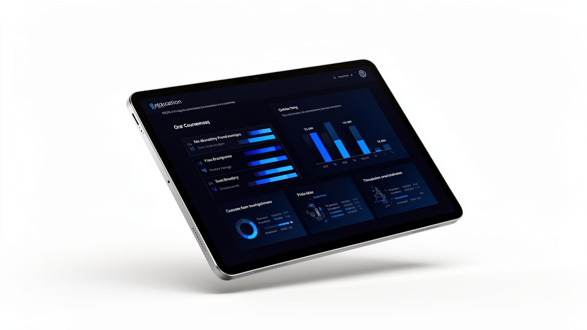 Premium Nestiva tablet with educational dashboard